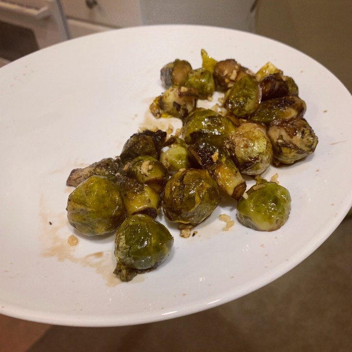 健康美式糖醋烤抱子甘蓝Roasted Brussels Sprouts