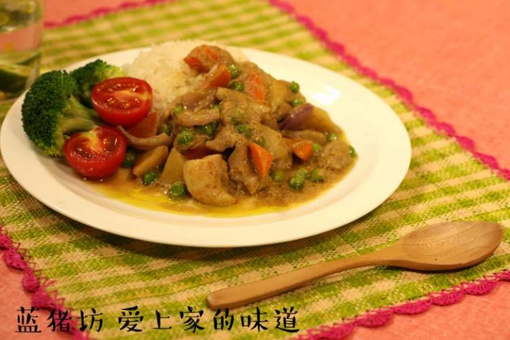 咖喱鸡肉饭