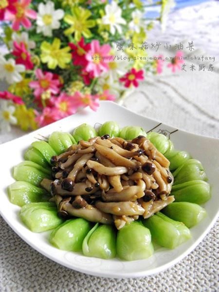 蟹味菇炒小油菜