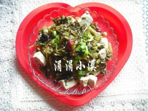 雪里蕻炖豆腐