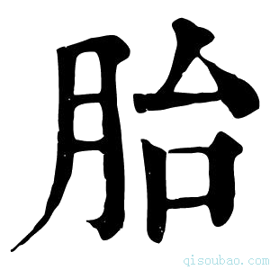 康熙字典胎