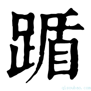 康熙字典踲